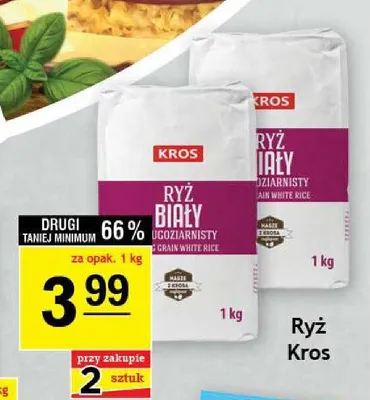 Ryż biały Kros promocja w Gram Market