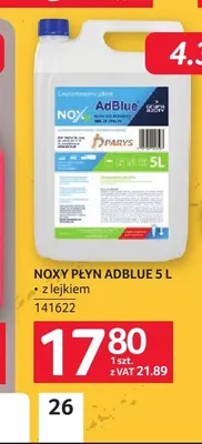 Płyn AdBlue z lejkiem Noxy promocja w Selgros
