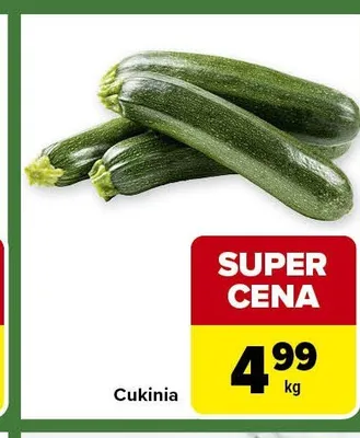 Cukinia promocja w Carrefour Express