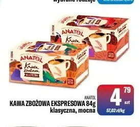 Kawa zbożowa ekspresowa Anatol mocna promocja w Tomi Markt