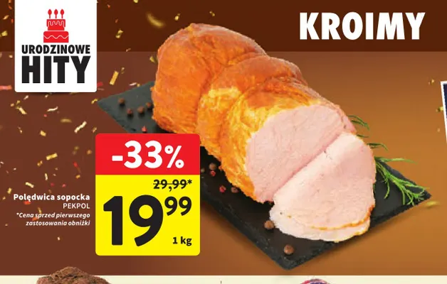 Polędwica sopocka Pekpol promocja w Intermarche