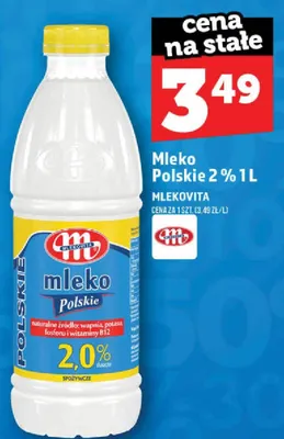 Mleko Polskie 2% promocja w TOPAZ