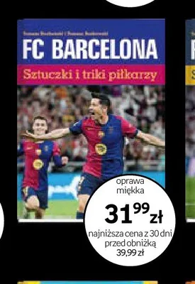 Książka FC Barcelona Sztuczki i triki piłkarzy promocja w Empik