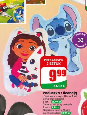 Poduszka z licencją Koci Domek Gabi promocja w Dino