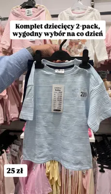 Komplet dziecięcy 2-pak promocja w Pepco