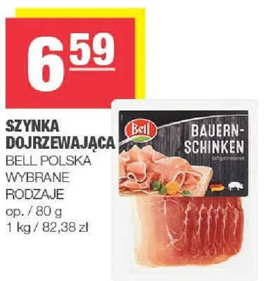 Szynka dojrzewająca wybrane rodzaje promocja w SPAR