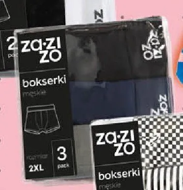 Bokserki męskie ZaZiZo 3-pak promocja w POLOmarket