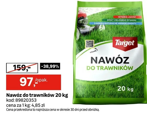 Nawóz do trawników 20kg promocja w Leroy Merlin