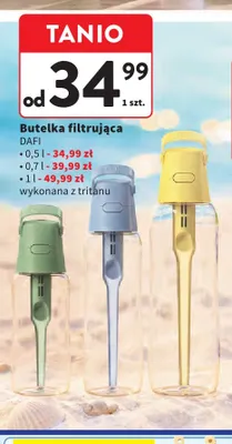 Butelka filtrująca Dafi 0,5 l promocja w Intermarche