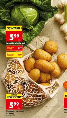 Kapusta młoda promocja w Biedronka