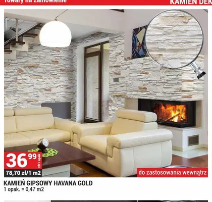 Kamień gipsowy Havana Gold promocja w Merkury Market