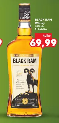 Whisky Black Ram promocja w Kaufland
