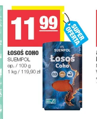 Łosoś Coho Suempol promocja w SPAR