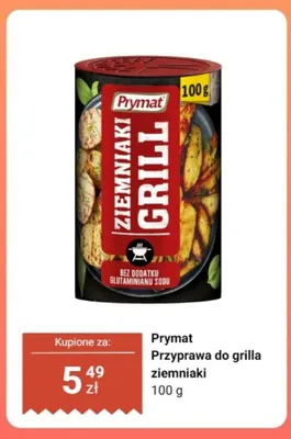 Przyprawa do grilla ziemniaki Prymat promocja w Dino