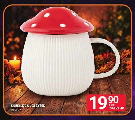 Kubek 370 ml grzybek promocja w Selgros