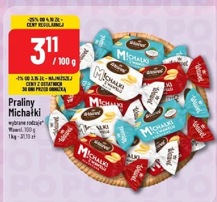 Praliny Michałki promocja w POLOmarket