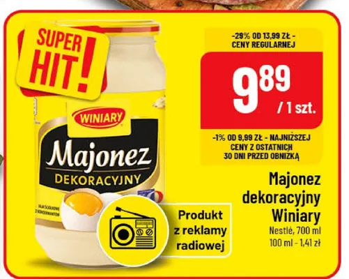 Majonez dekoracyjny promocja w POLOmarket