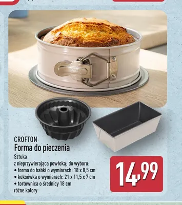 Forma do babki Crofton promocja w Aldi