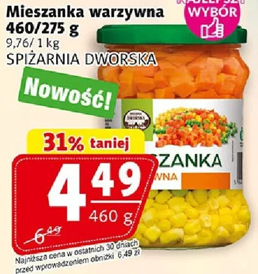Mieszanka warzywna promocja w Prim Market
