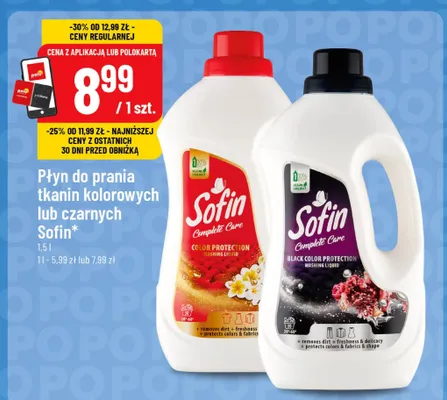 Płyn do prania tkanin kolorowych promocja w POLOmarket