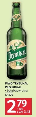 Piwo TRYBUNAL PILS 500 ml promocja w Selgros