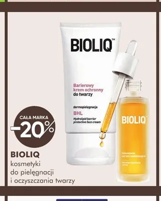Kosmetyki do pielęgnacji i oczyszczania twarzy Bioliq promocja w Super-Pharm