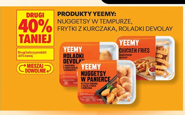 Chicken Fries panierowane Yeemy promocja w Biedronka