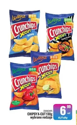 Chipsy Lorenz Crunchips X-Cut promocja w Tomi Markt