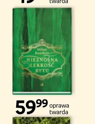 Książka Nieznośna lekkość bytu oprawa twarda promocja w Empik