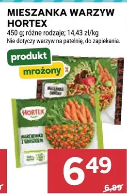 Mieszanka warzyw Hortex mrożona promocja w Stokrotka
