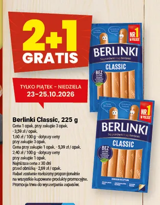 Berlinki Classic promocja w Twój Market