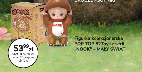 Figurka kolekcjonerska POP TOP 52Toys z serii "NOOK" - MAŁY ŚWIAT promocja w Dzień Dziecka