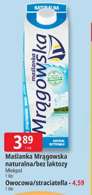 Maślanka Mrągowska naturalna Mrągowska promocja w Leclerc