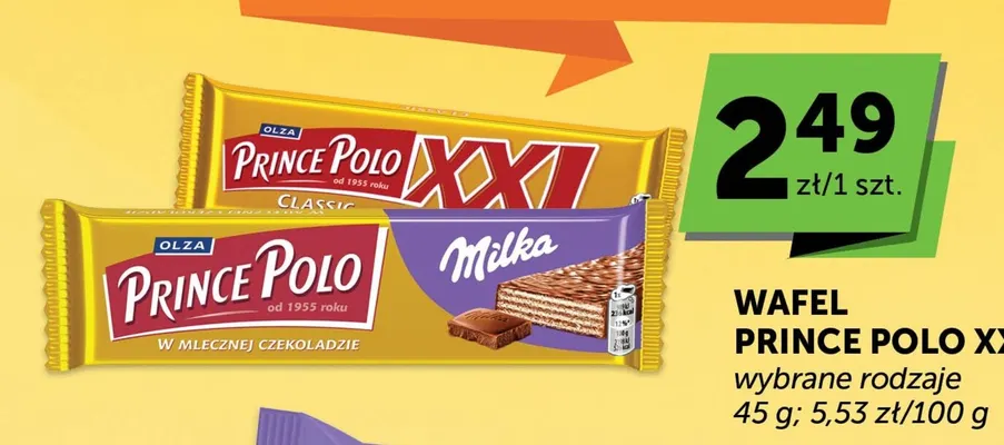 Wafel Prince Polo XXL promocja w Euro Sklep