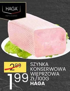 Szynka konserwowa wieprzowa promocja w Wafelek
