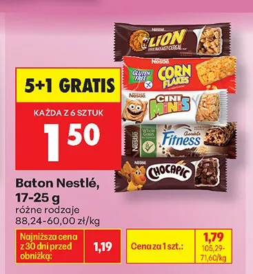Baton Nestlé Corn Flakes promocja w Biedronka