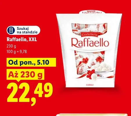 Praliny Raffaello XXL promocja w Lidl