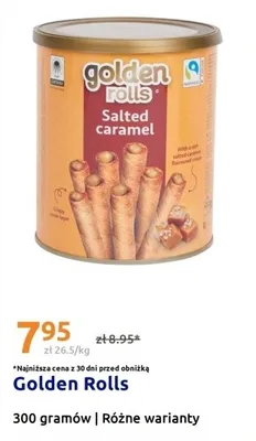 Wafelki Golden Rolls promocja w Action