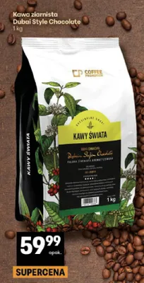 Kawa ziarnista Coffee Promotion Dubai Style Chocolate promocja w Delikatesy Centrum