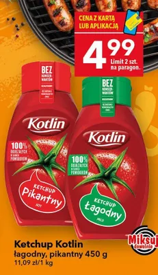 Ketchup pikantny promocja w LEWIATAN
