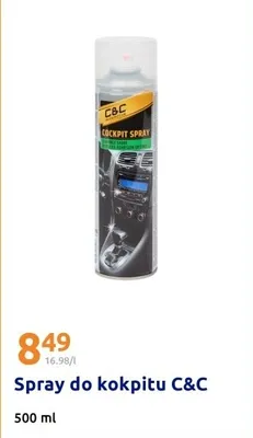 Spray samochodowy do kokpitu, 500 ml promocja w Action