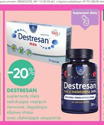 Suplement diety Destresan Max promocja w Super-Pharm