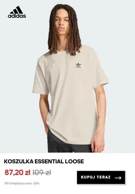 Koszulka Adidas Essential Loose promocja w Adidas