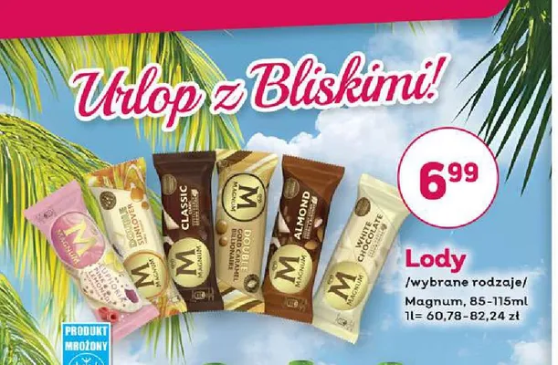 Lody Magnum Double Billionaire promocja w Bliski