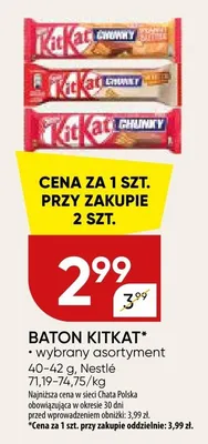 Baton KitKat promocja w Chata Polska
