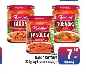 Danie gotowe Pamapol promocja w Tomi Markt