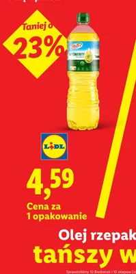 Olej rzepakowy Vita D'or Wyśmienity promocja w Lidl