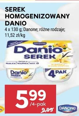 Serek homogenizowany Danio promocja w Stokrotka