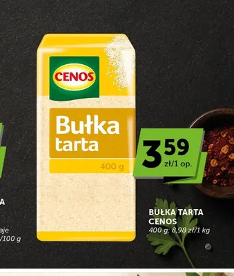 Bułka tarta Cenos promocja w Euro Sklep