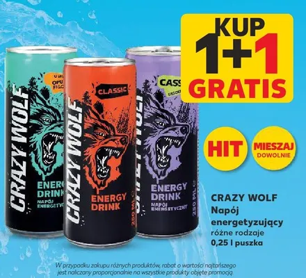 Napój energetyzujący promocja w Kaufland